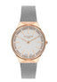 Lee Cooper LC07862.530 Women's Super Metal Rose Gold Mesh Watch - Zamana.pk