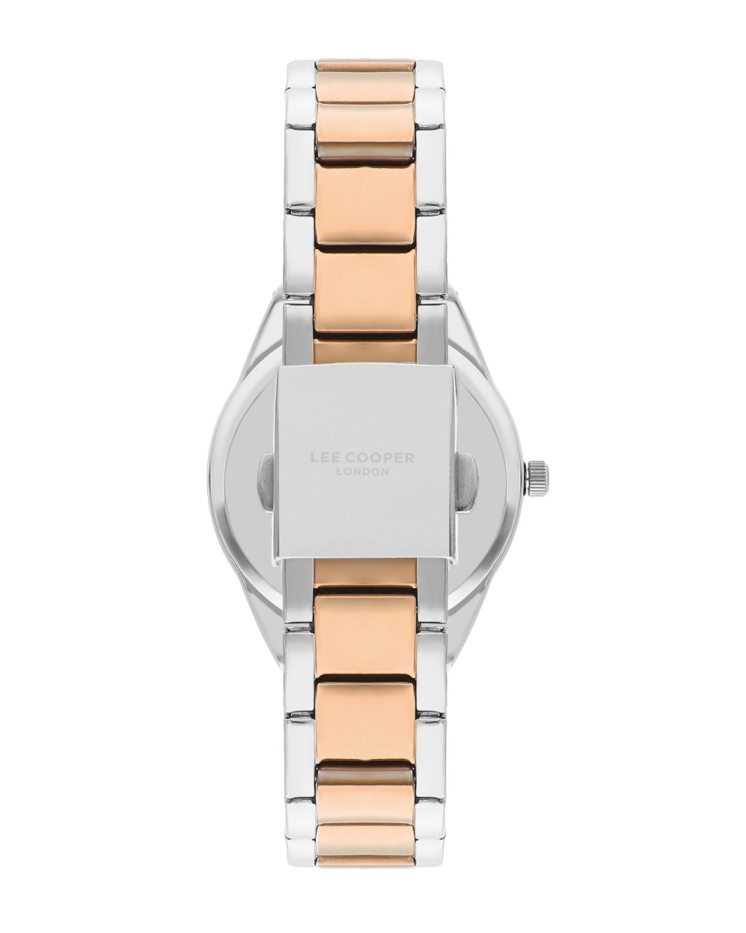 Lee Cooper LC07863.530 Women's Super Metal Silver/Rose Gold Multifunction Watch - Zamana.pk