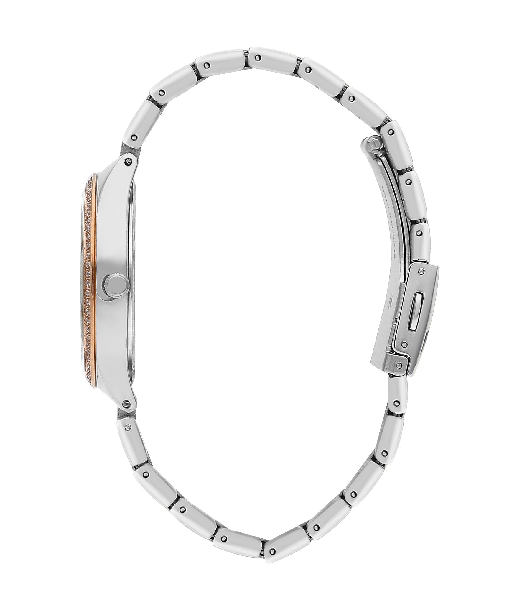 Lee Cooper LC07863.530 Women's Super Metal Silver/Rose Gold Multifunction Watch Secondary image