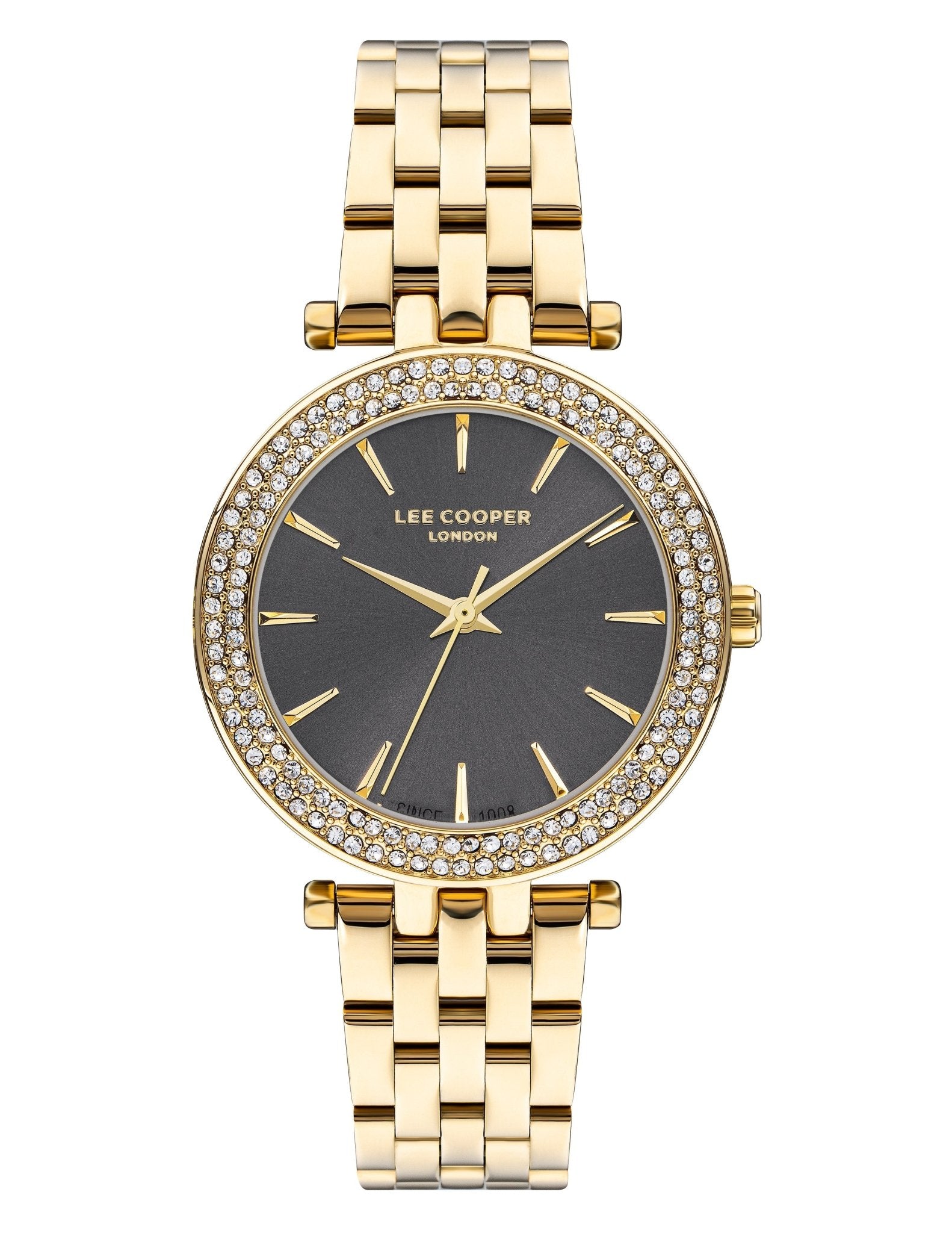 Lee Cooper LC07864.160 Women's Super Metal Gold Watch - Zamana.pk Main image