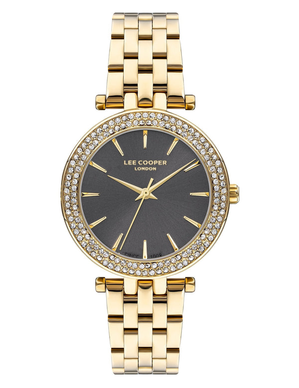 Lee Cooper LC07864.160 Women's Super Metal Gold Watch - Zamana.pk