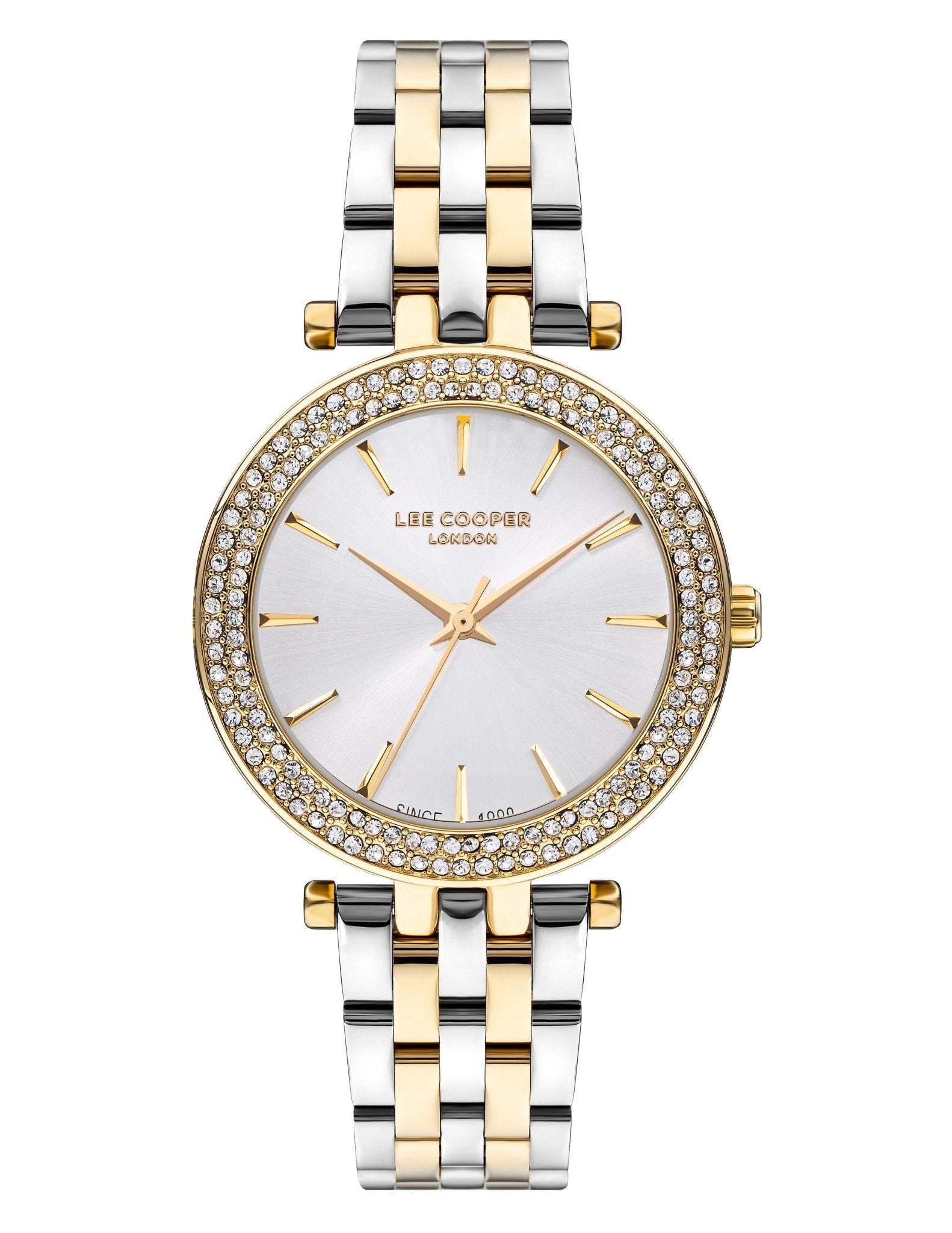 Lee Cooper LC07864.230 Women's Super Metal Silver/Gold Watch - Zamana.pk Main image