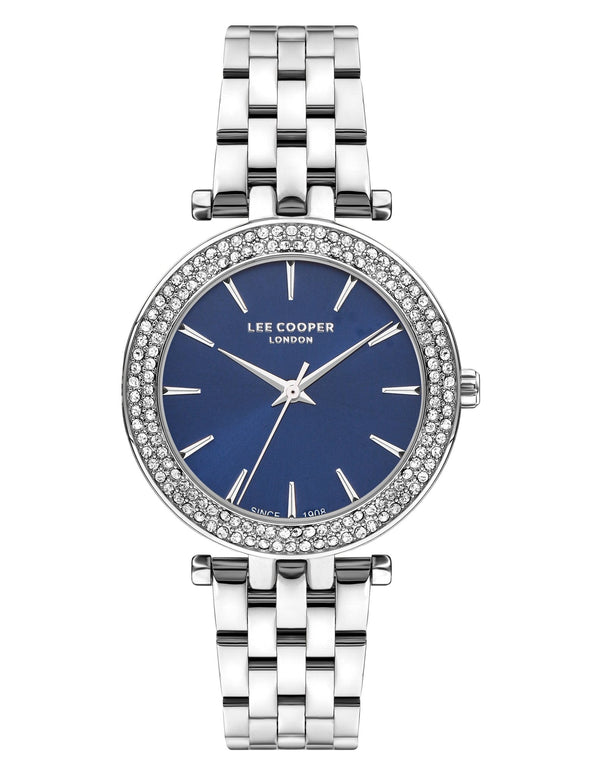 Lee Cooper LC07864.390 Women's Super Metal Silver Watch - Zamana.pk