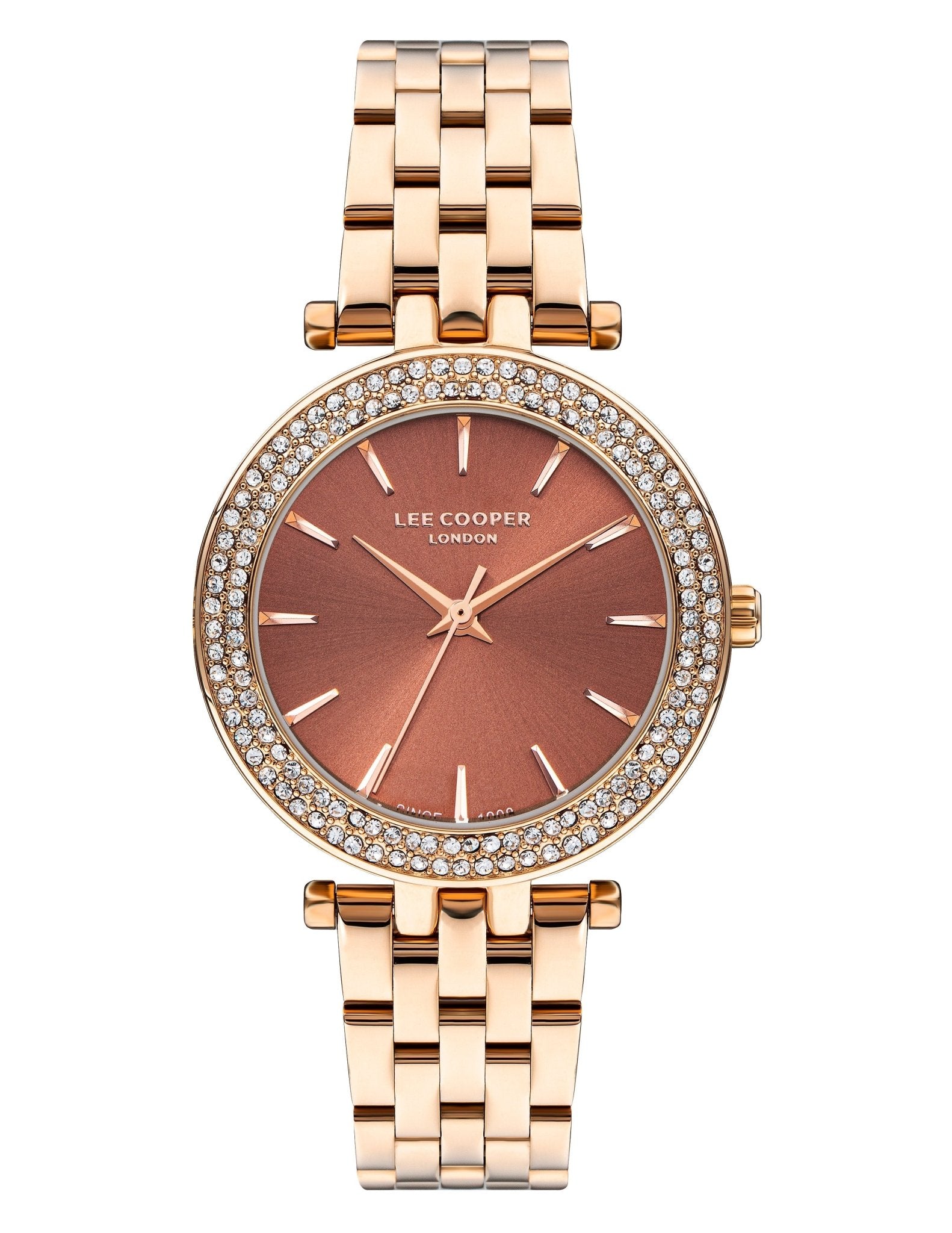Lee Cooper LC07864.440 Women's Super Metal Rose Gold Watch - Zamana.pk