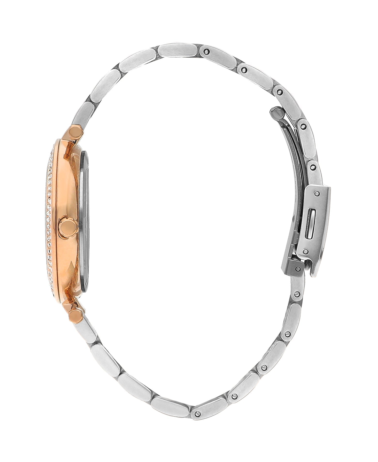Lee Cooper LC07864.530 Women's Super Metal Silver/Rose Gold Watch Secondary image