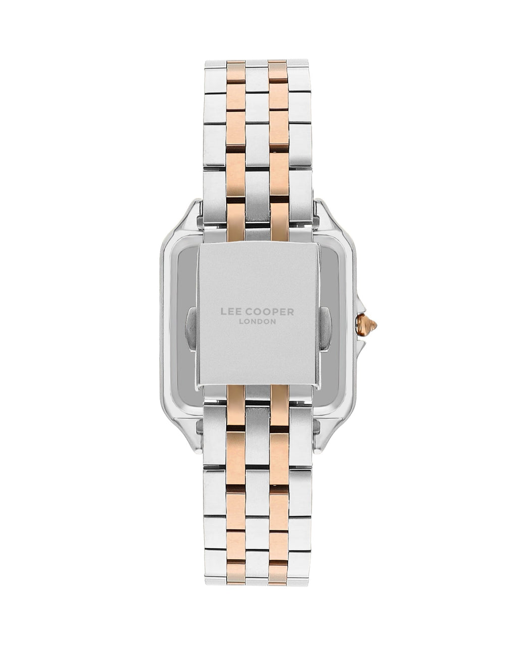 Lee Cooper LC07866.530 Women's Super Metal Silver/Rose Gold Watch - Zamana.pk