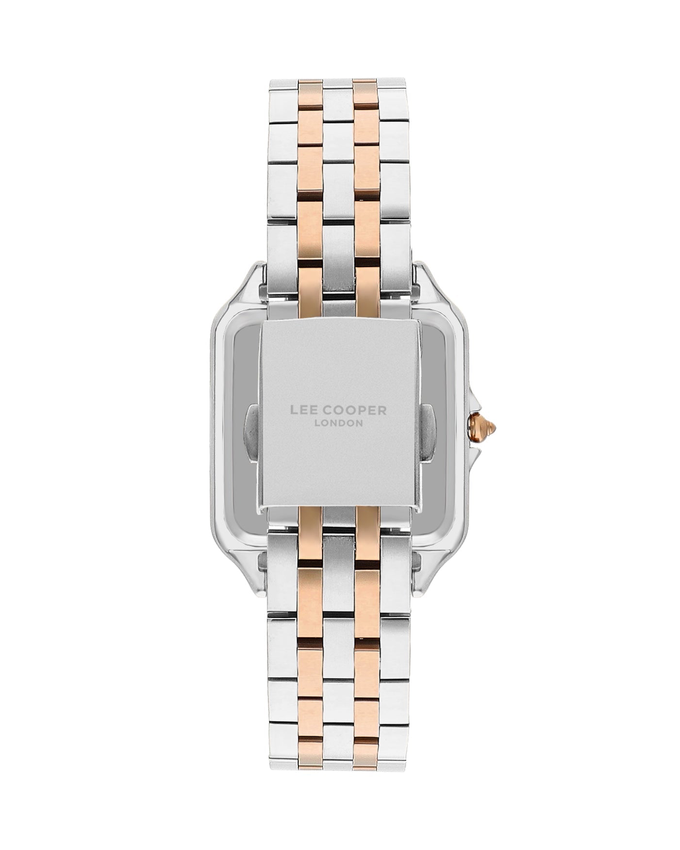Lee Cooper LC07866.530 Women's Super Metal Silver/Rose Gold Watch - Zamana.pk