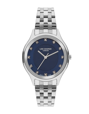 Lee Cooper LC07867.390 Women's Super Metal Silver Watch - Zamana.pk