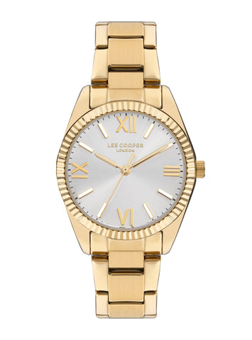 Lee Cooper LC07868.130 Women's Super Metal Gold Watch - Zamana.pk