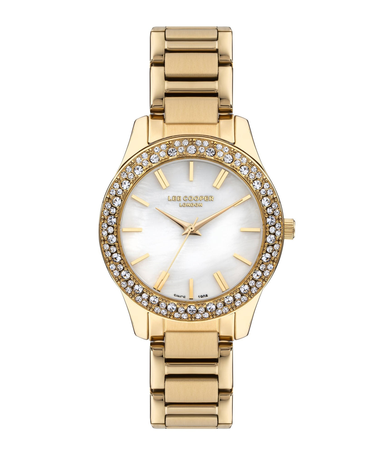 Lee Cooper LC07869.120 Women's Super Metal Gold Watch - Zamana.pk