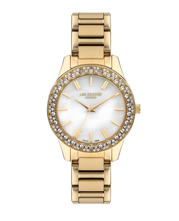 Lee Cooper LC07869.120 Women's Super Metal Gold Watch - Zamana.pk