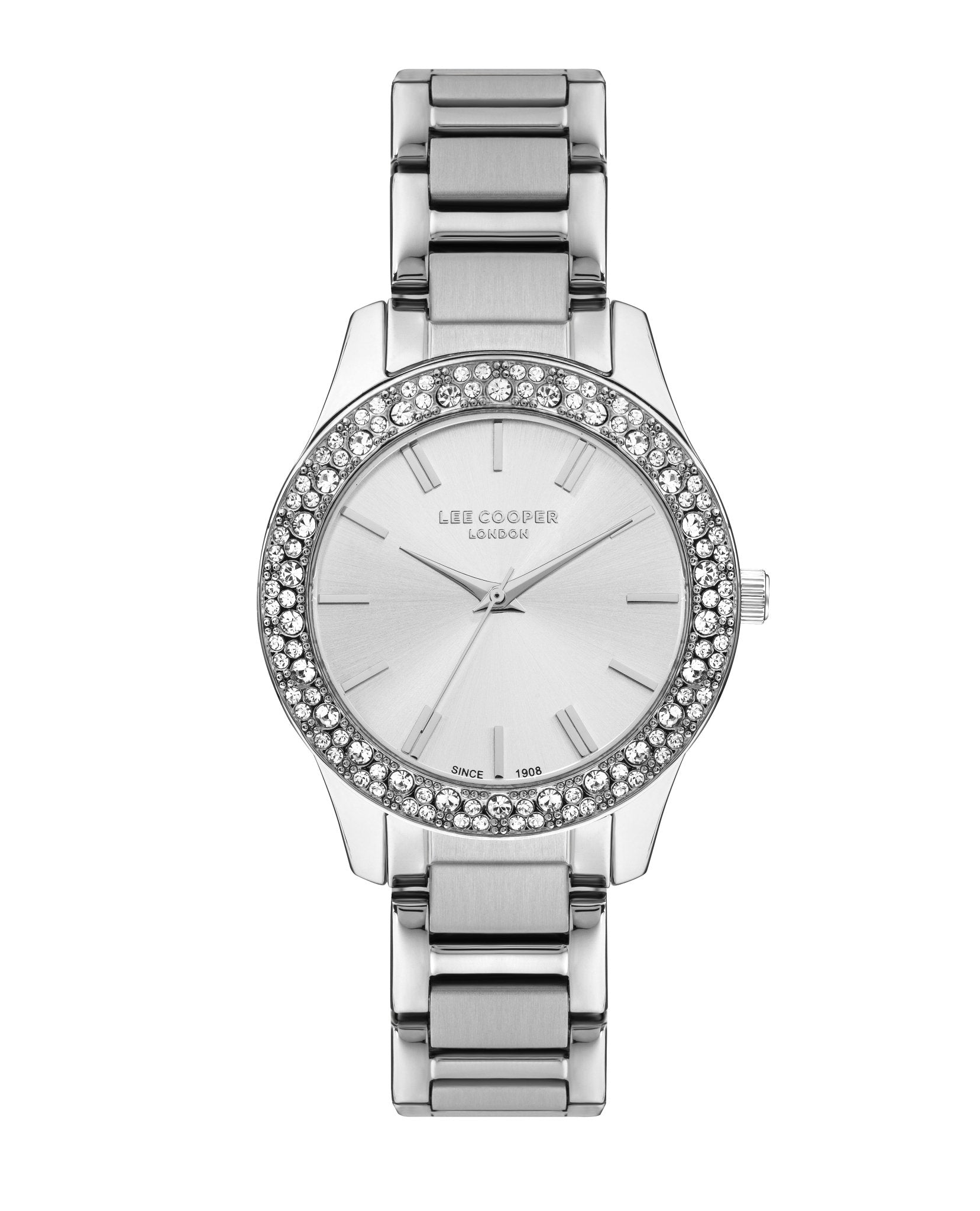 Lee Cooper LC07869.330 Women's Super Metal Silver Watch - Zamana.pk Main image