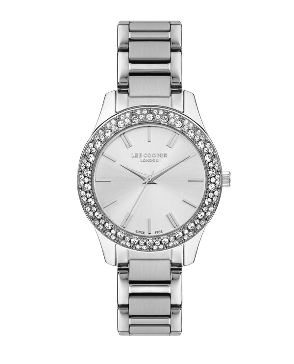 Lee Cooper LC07869.330 Women's Super Metal Silver Watch - Zamana.pk
