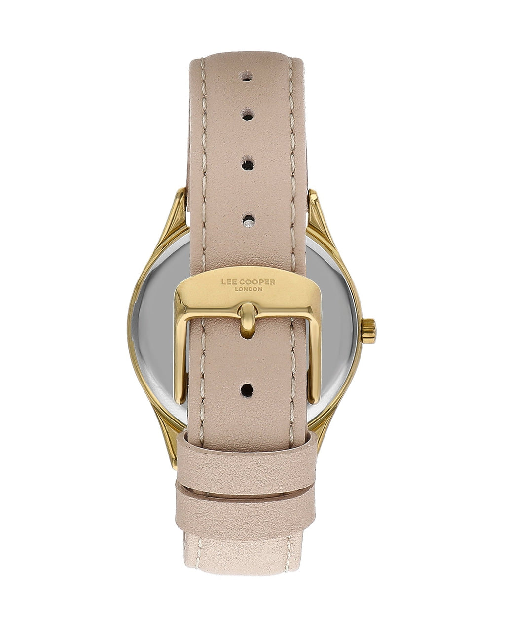 Lee Cooper LC07871.124 Women's Super Metal Gold Leather Watch - Zamana.pk