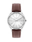 Lee Cooper LC07871.334 Women's Super Metal Silver Leather Watch - Zamana.pk