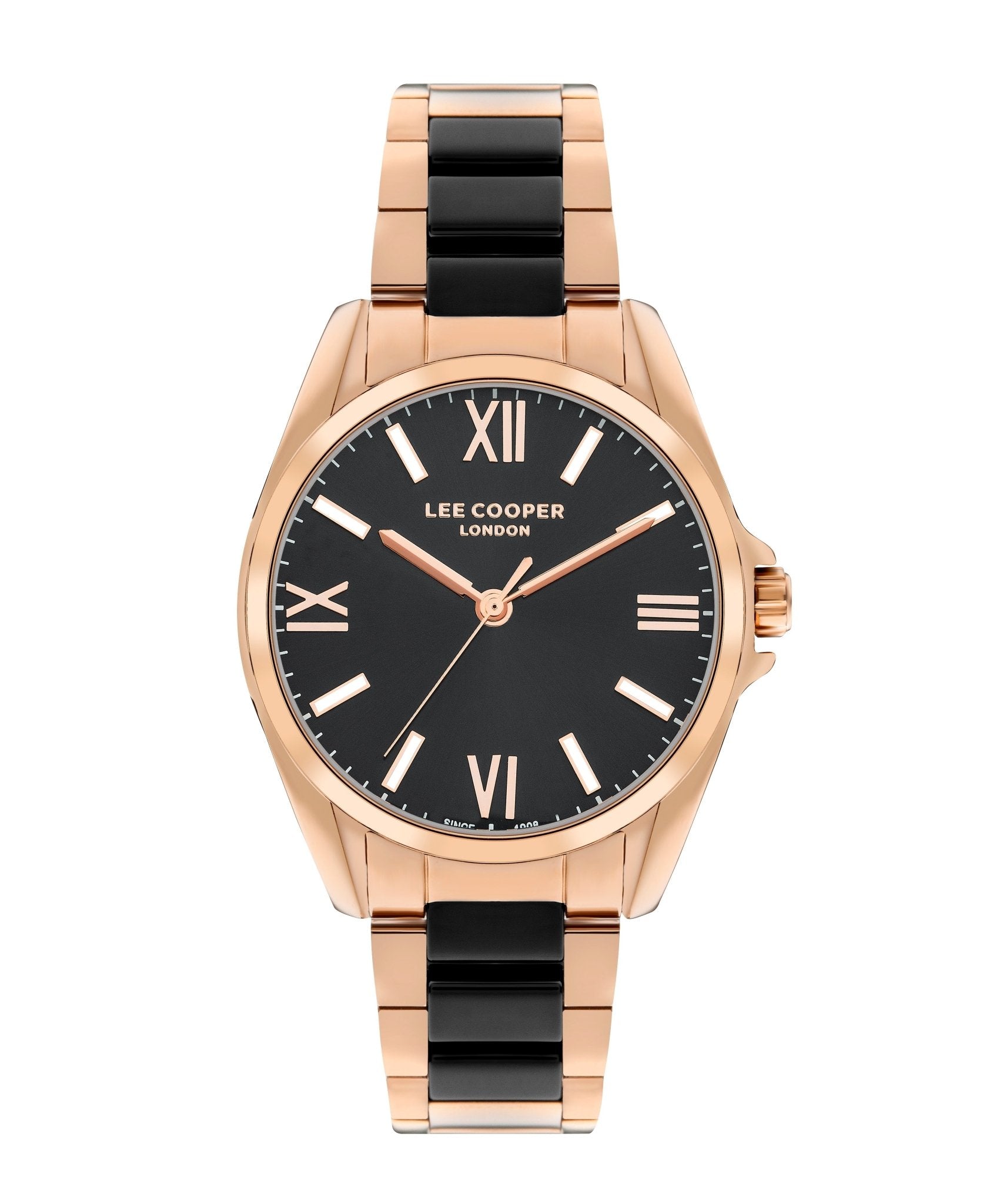 Lee Cooper LC07873.450 Women's Super Metal Rose Gold Watch - Zamana.pk