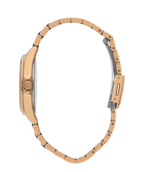 Lee Cooper LC07873.450 Women's Super Metal Rose Gold Watch - Zamana.pk