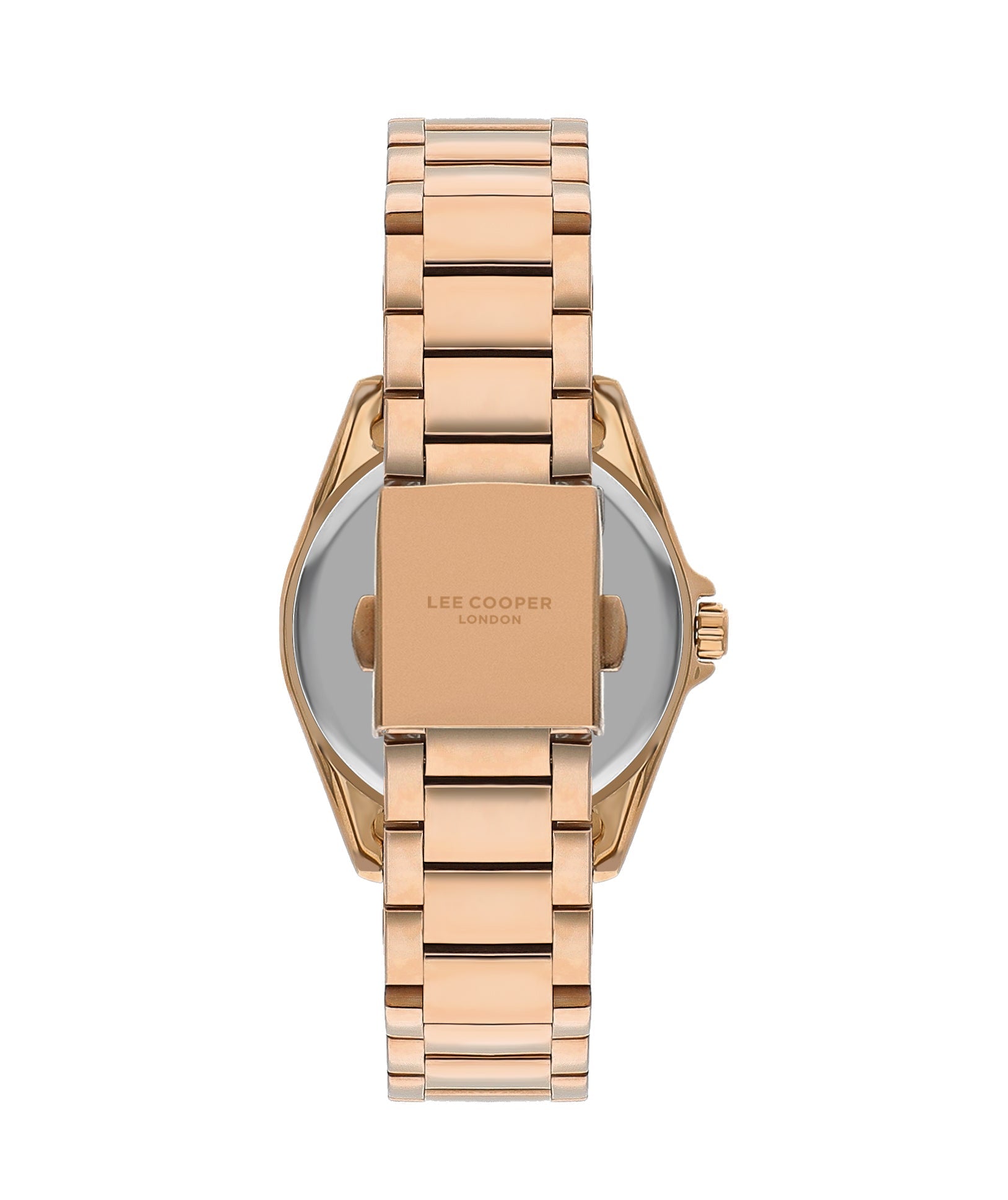 Lee Cooper LC07873.450 Women's Super Metal Rose Gold Watch - Zamana.pk