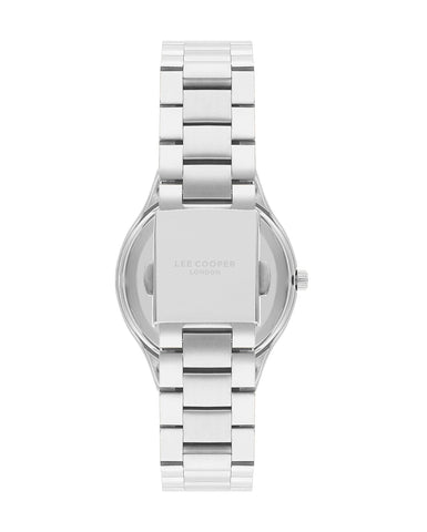Lee Cooper LC07874.350 Women's Super Metal Silver Watch - Zamana.pk