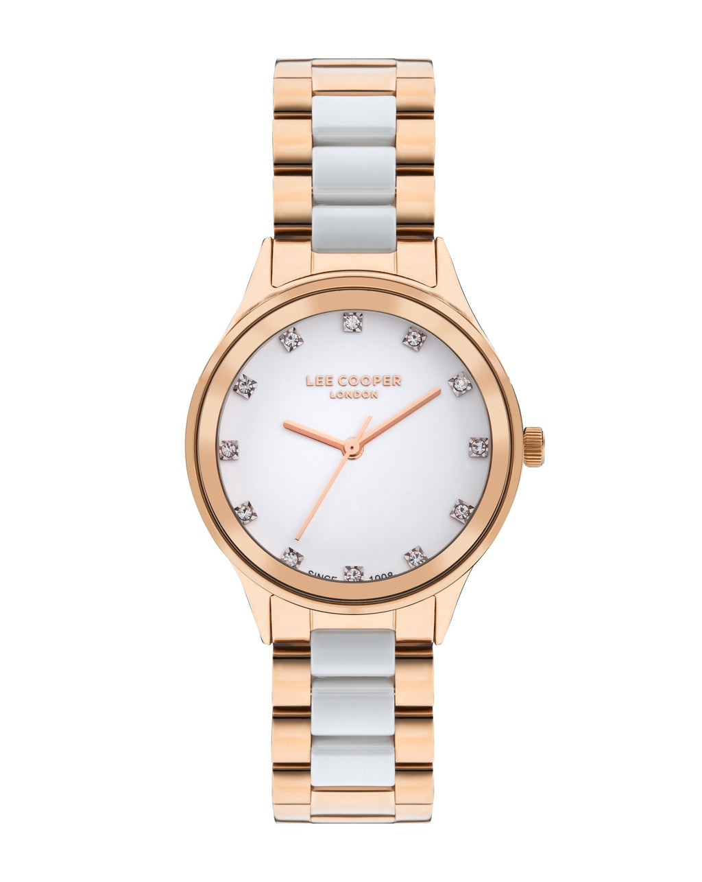 Lee Cooper LC07874.430 Women's Super Metal Rose Gold Watch - Zamana.pk