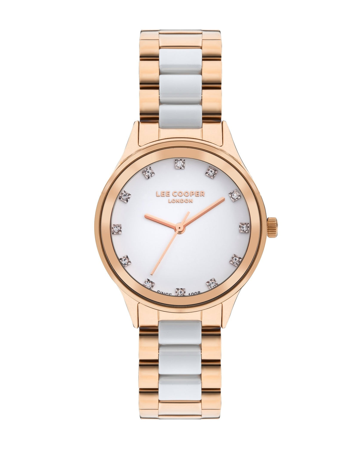 Lee Cooper LC07874.430 Women's Super Metal Rose Gold Watch - Zamana.pk