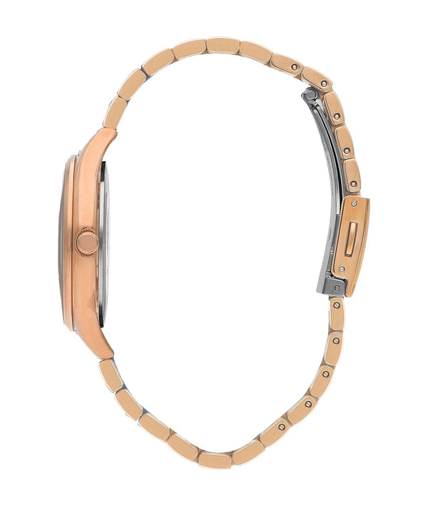 Lee Cooper LC07874.450 Women's Super Metal Rose Gold Watch - Zamana.pk