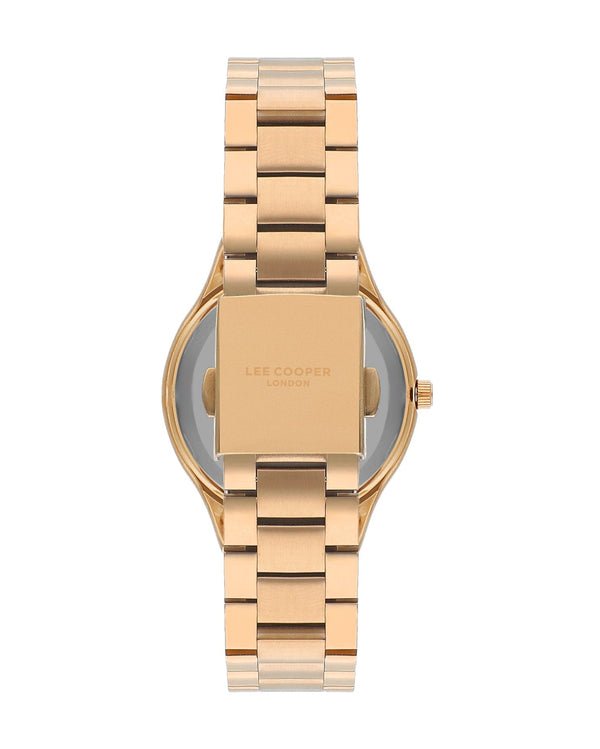 Lee Cooper LC07874.450 Women's Super Metal Rose Gold Watch - Zamana.pk