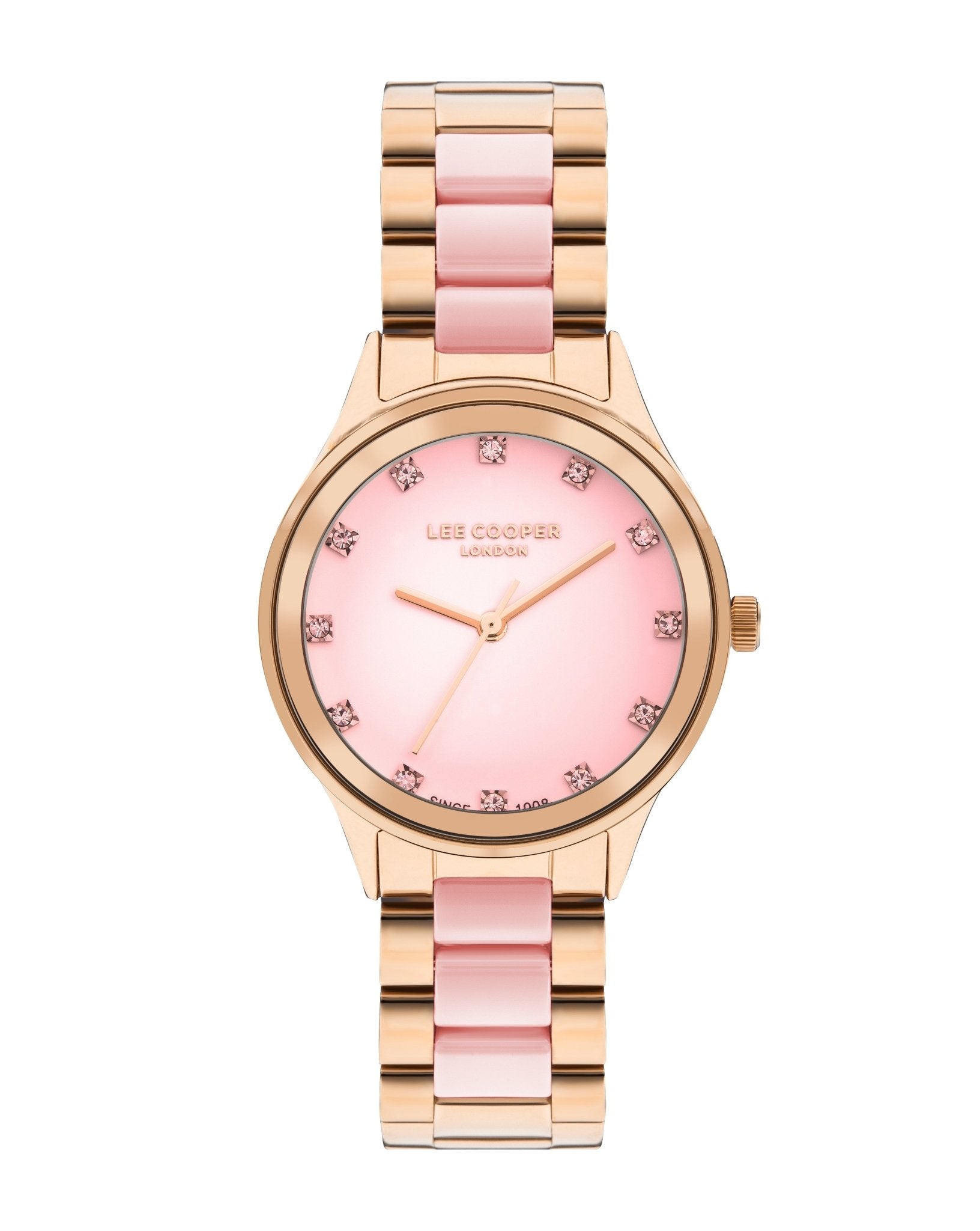 Lee Cooper LC07874.480 Women's Super Metal Rose Gold Watch - Zamana.pk