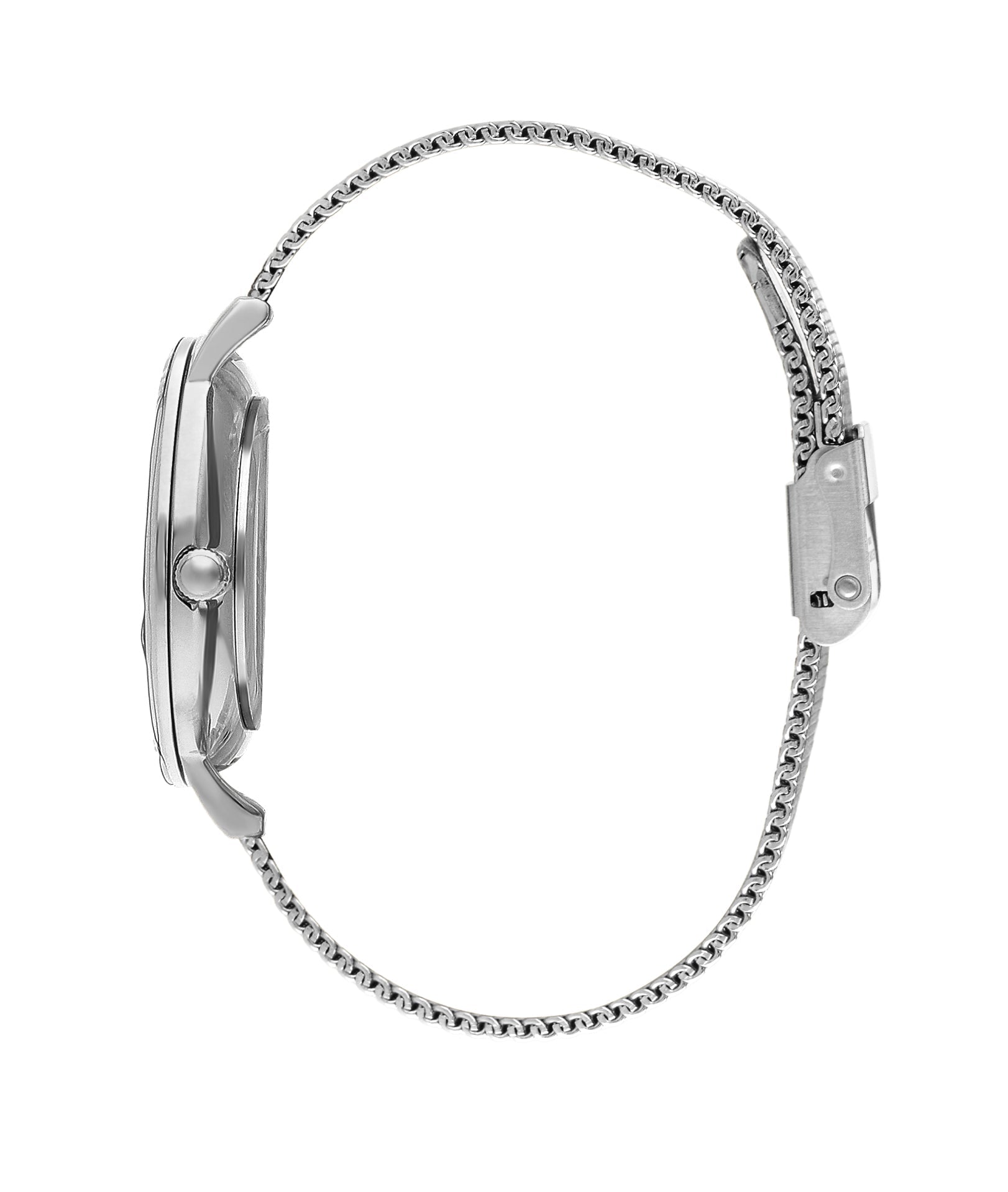 Lee Cooper LC07875.390 Women's Super Metal Silver Mesh Watch Secondary image