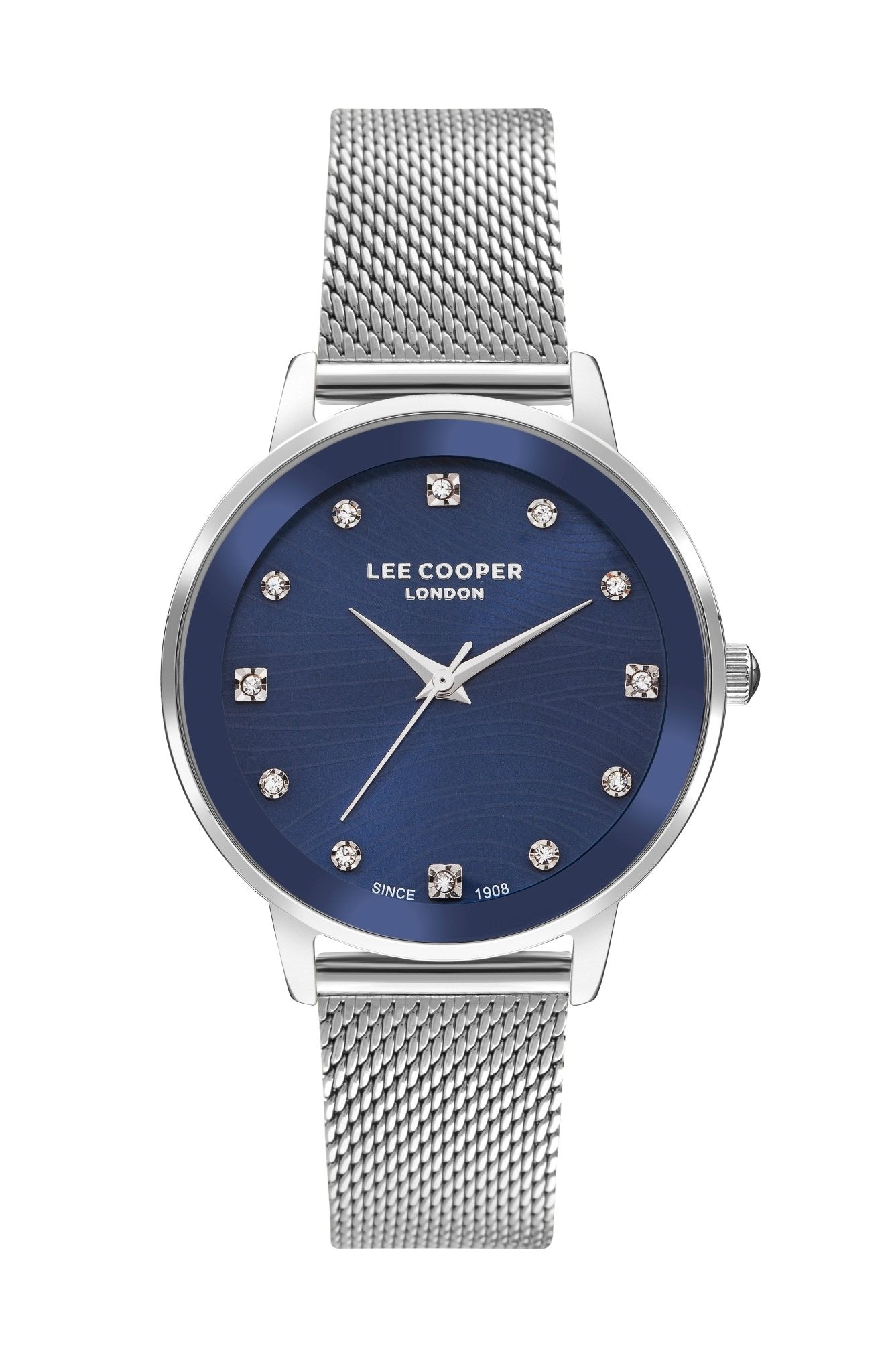 Lee Cooper LC07875.390 Women's Super Metal Silver Mesh Watch - Zamana.pk Main image