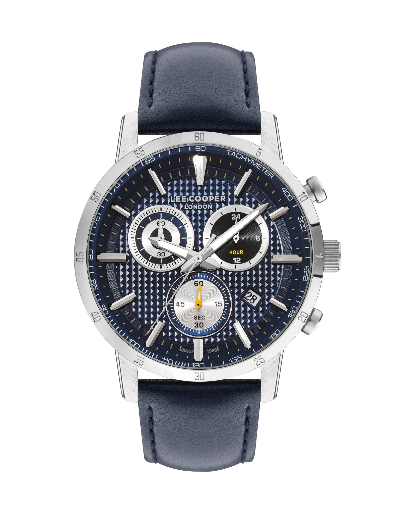 Lee Cooper LC07877.399 Men's Super Metal Silver Multifunction Watch - Zamana.pk