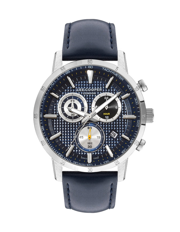 Lee Cooper LC07877.399 Men's Super Metal Silver Multifunction Watch - Zamana.pk
