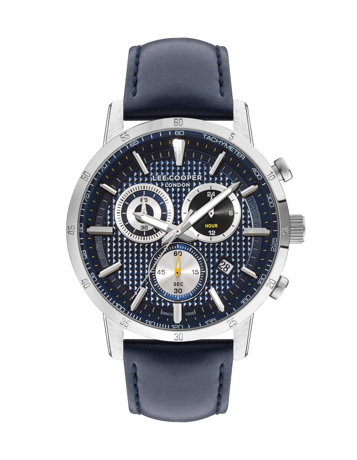 Lee Cooper LC07877.399 Men's Super Metal Silver Multifunction Watch - Zamana.pk