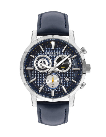 Lee Cooper LC07877.399 Men's Super Metal Silver Multifunction Watch - Zamana.pk
