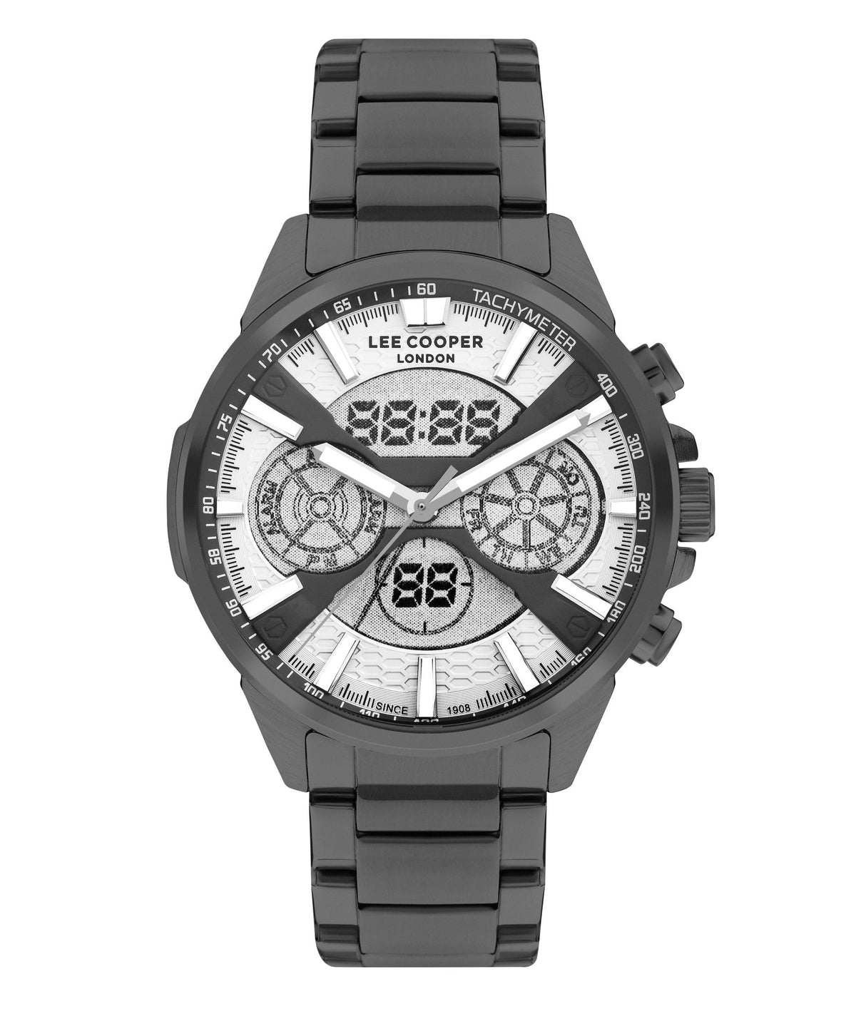 Lee Cooper LC07878.060 Men's Super Metal Gun Digital Watch - Zamana.pk