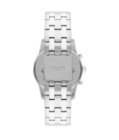 Lee Cooper LC07879.350 Men's Super Metal Silver Multifunction Watch - Zamana.pk
