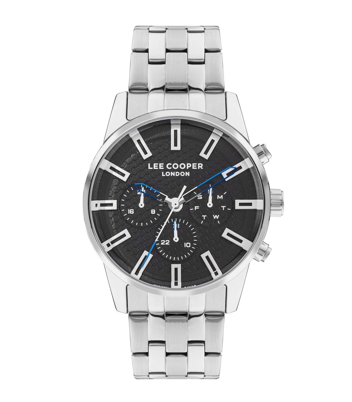 Lee Cooper LC07879.350 Men's Super Metal Silver Multifunction Watch - Zamana.pk