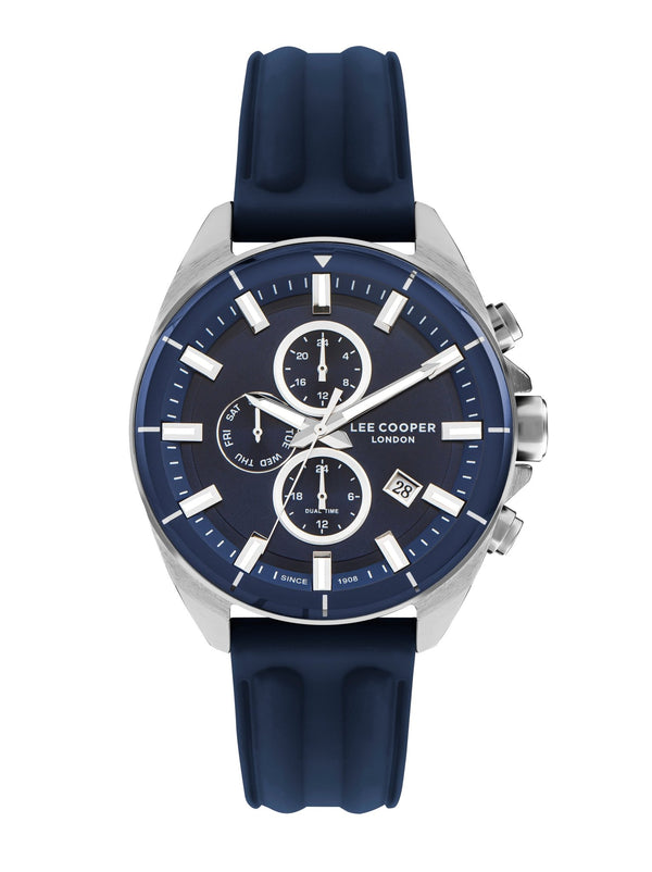Lee Cooper LC07881.399 Men's Super Metal Silver Multifunction Watch - Zamana.pk
