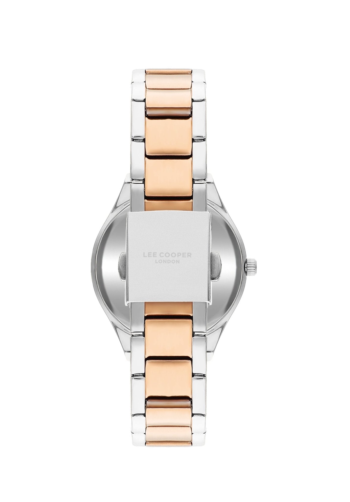 Lee Cooper LC07922.520 Quartz Women Super Metal Case Metal Band White Mop Dail Watch - Zamana.pk