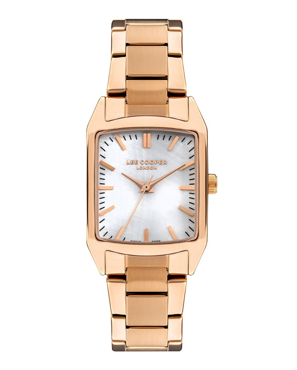 Lee Cooper LC07924.420 Quartz Women Super Metal Case Metal Band Silver Dail Watch - Zamana.pk