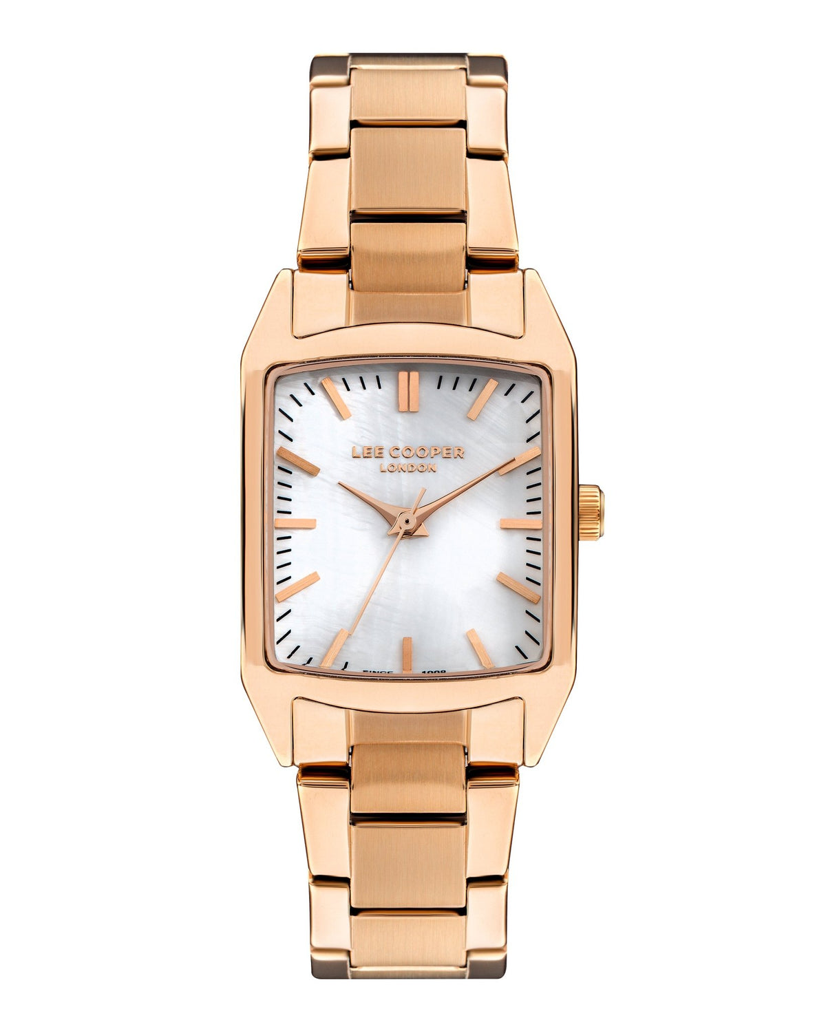 Lee Cooper LC07924.420 Quartz Women Super Metal Case Metal Band Silver Dail Watch - Zamana.pk