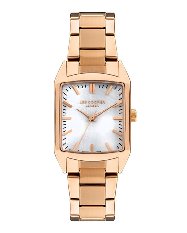 Lee Cooper LC07924.420 Quartz Women Super Metal Case Metal Band Silver Dail Watch - Zamana.pk