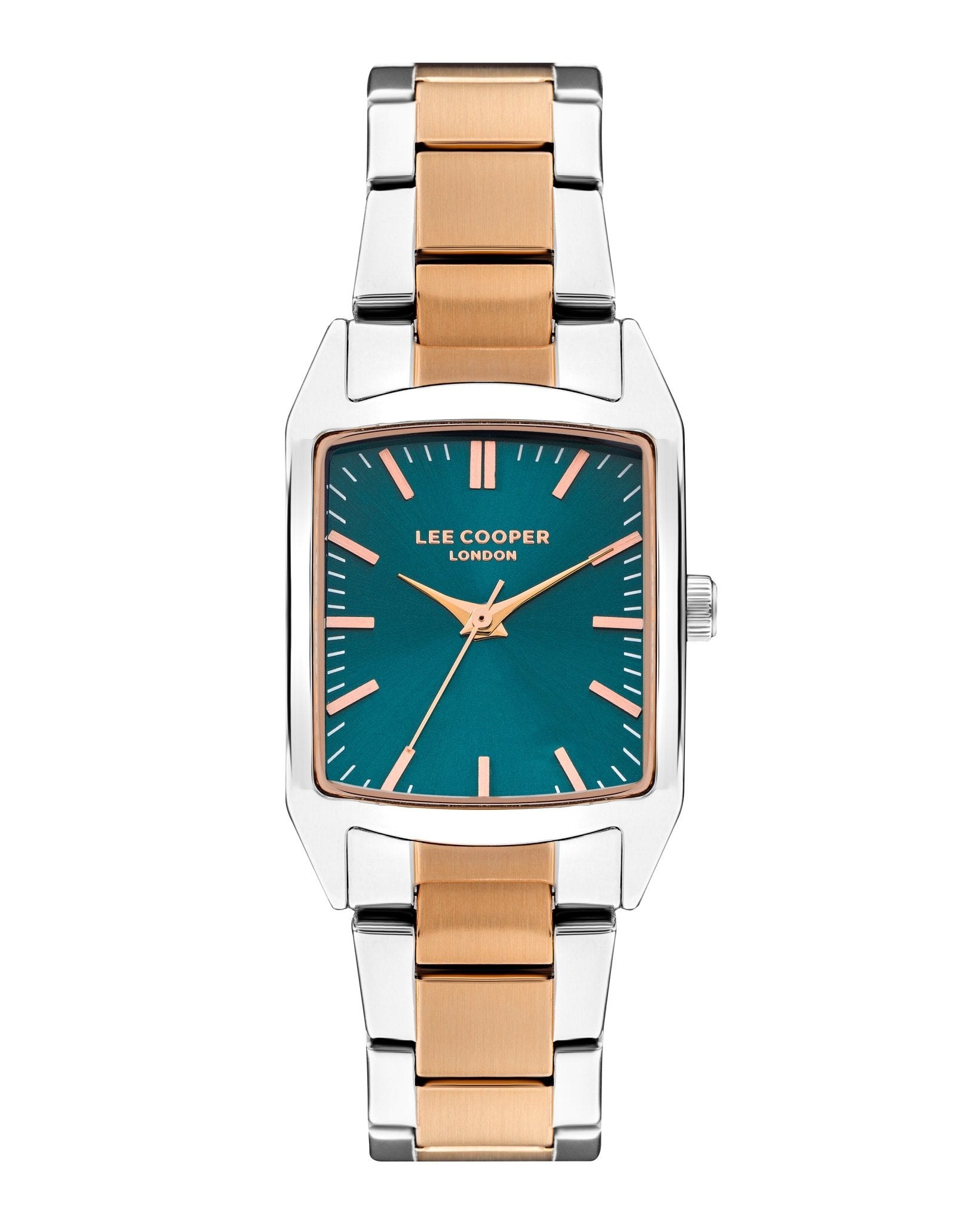 Lee Cooper LC07924.470 Quartz Women Super Metal Case Metal Band Green Dail Watch - Zamana.pk