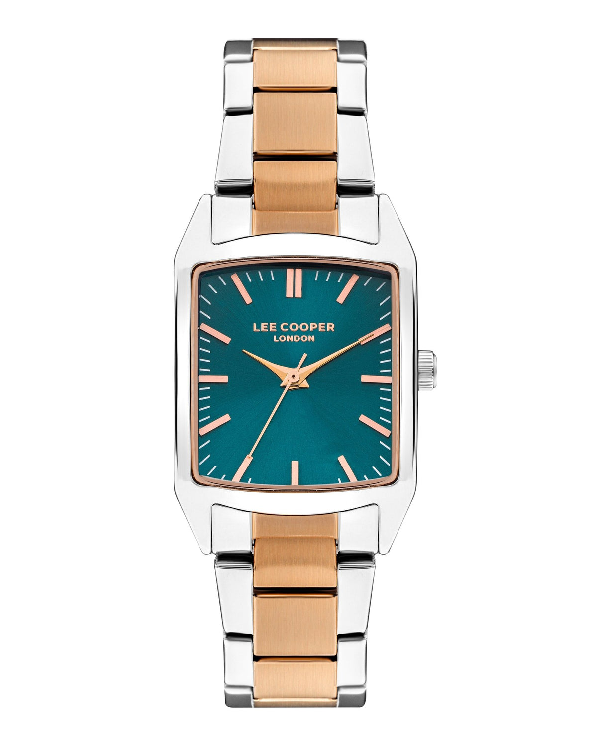 Lee Cooper LC07924.470 Quartz Women Super Metal Case Metal Band Green Dail Watch - Zamana.pk Main image