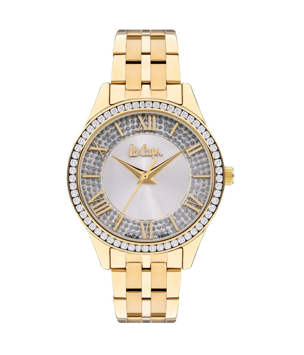 Lee Cooper LC07928.130 Quartz Women Super Metal Case Metal Band Silver Dail Watch - Zamana.pk