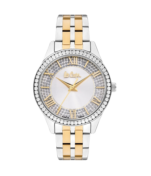 Lee Cooper LC07928.310 Quartz Women Super Metal Case Metal Band Silver Dail Watch - Zamana.pk