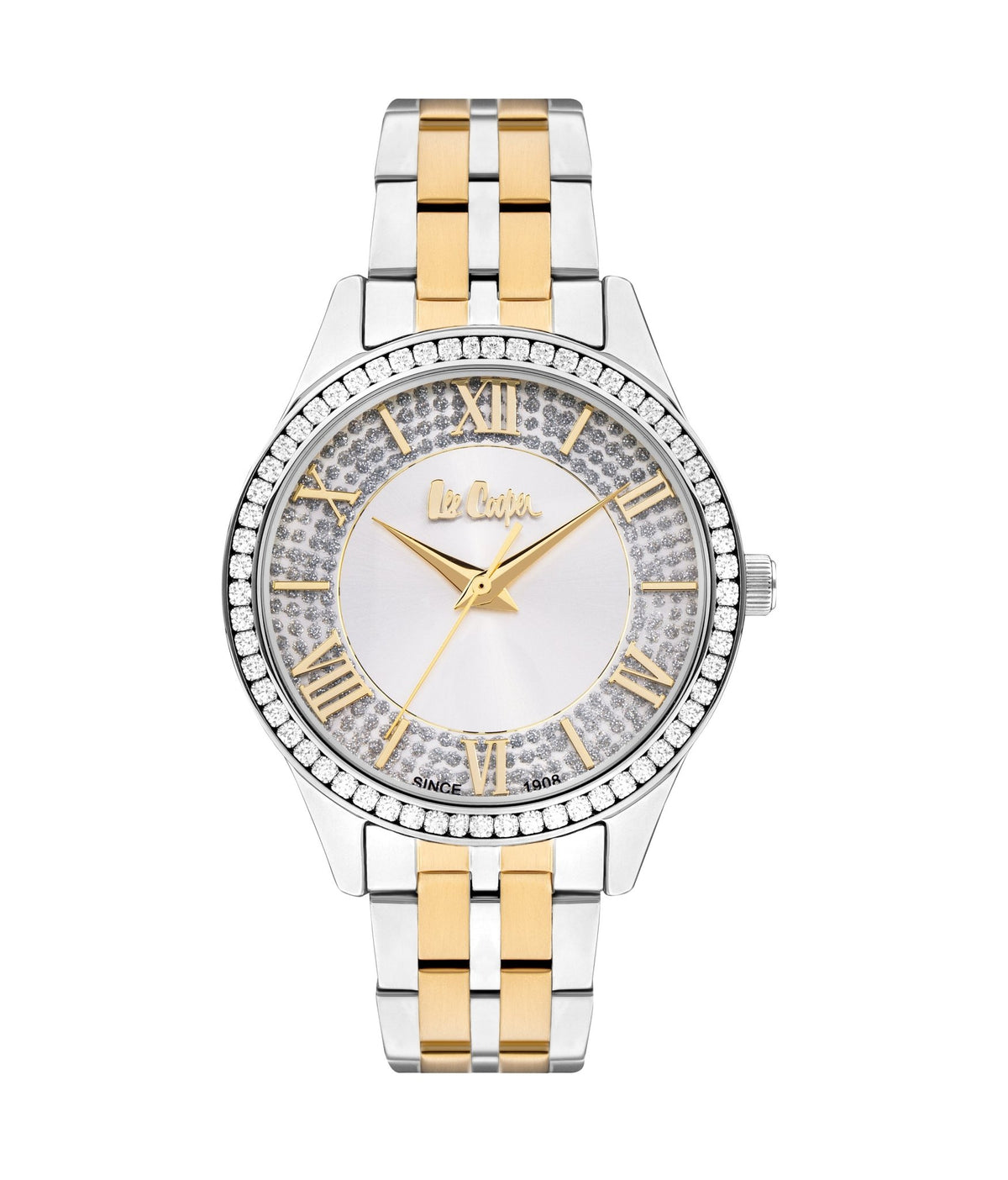 Lee Cooper LC07928.310 Quartz Women Super Metal Case Metal Band Silver Dail Watch - Zamana.pk