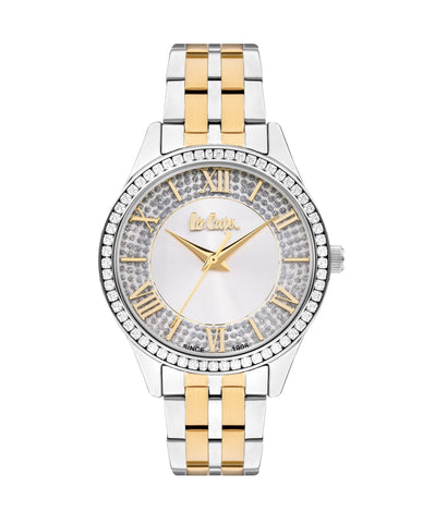 Lee Cooper LC07928.310 Quartz Women Super Metal Case Metal Band Silver Dail Watch - Zamana.pk