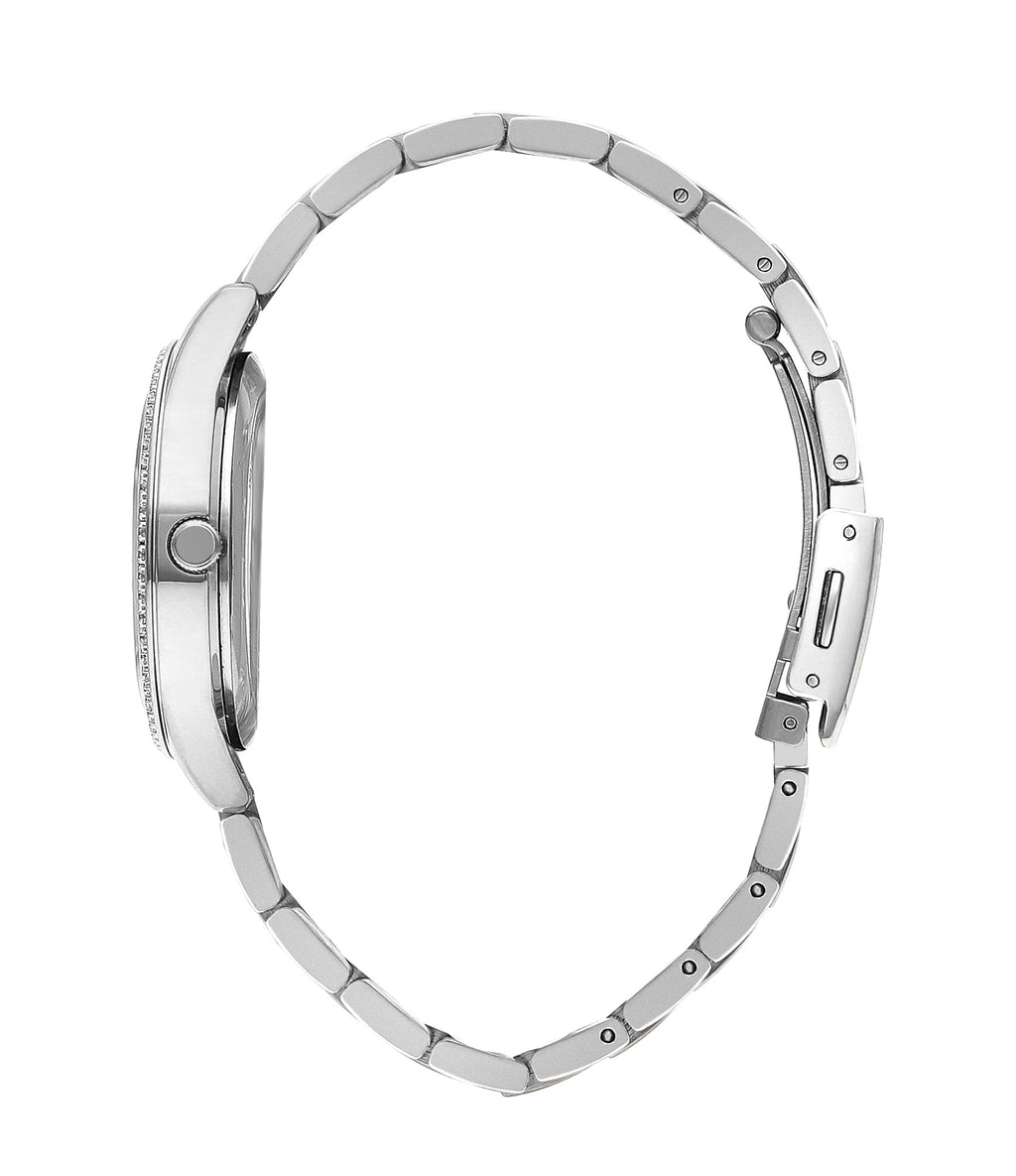 Lee Cooper LC07928.310 Quartz Women Super Metal Case Metal Band Silver Dail Watch - Zamana.pk