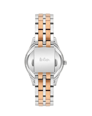Lee Cooper LC07928.590 Quartz Women Super Metal Case Metal Band Dark Blue Dail Watch - Zamana.pk